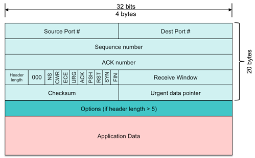 TCP header